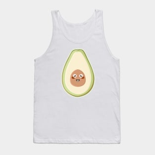 Kawaii Avocado Tank Top